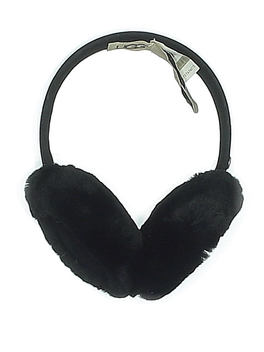 UGG Black Faux-Fur Over-Ear Headphones